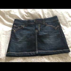 MEK jean skirt